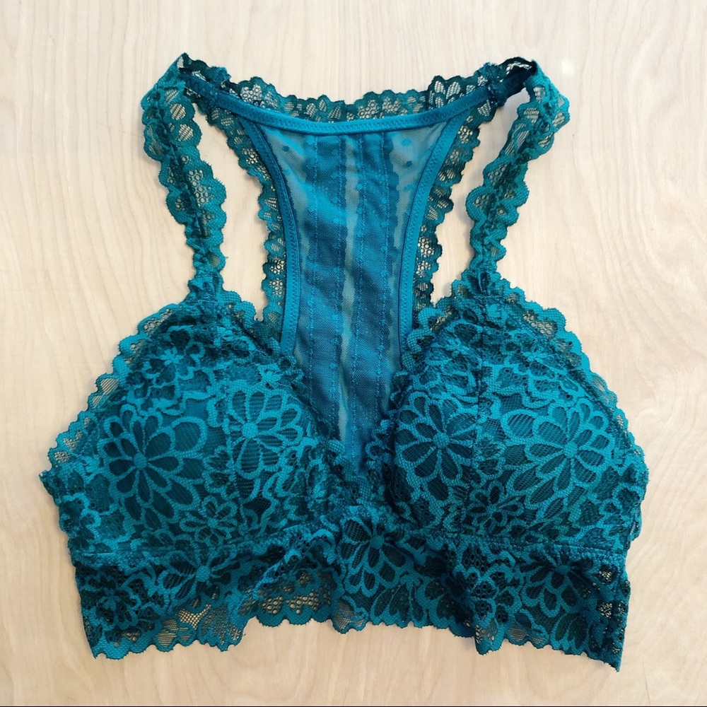 Sweet aerie Highland Lace Racerback Bralette